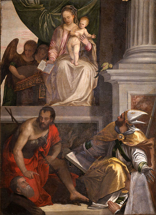 Madonna with child, 1548, Paul Véronèse