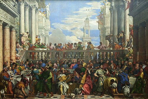 The Wedding at Cana, 1560, Paolo Veronese