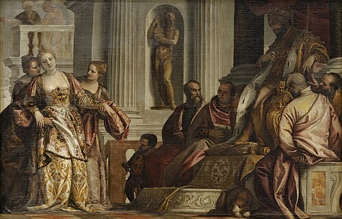 Esther and Ahasuerus, 1577, Paolo Veronese