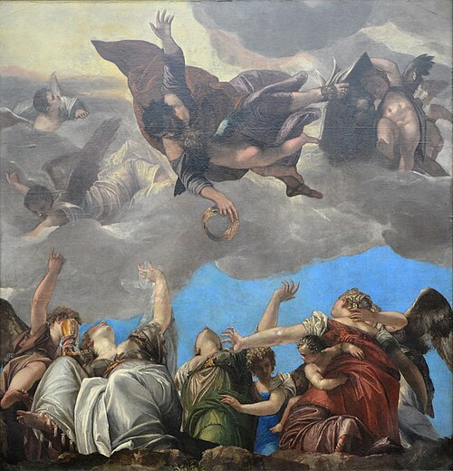 St. Mark Crowning the Virtues, 1556, Paolo Veronese