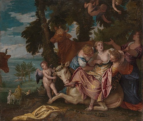 Abduction of Europa, 1570, Paolo Veronese