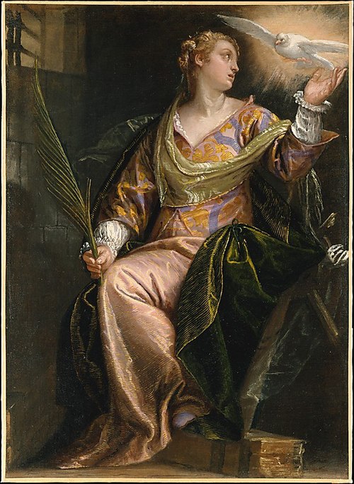 Saint Catherine of Alexandria in Prison, 1580, Paolo Veronese