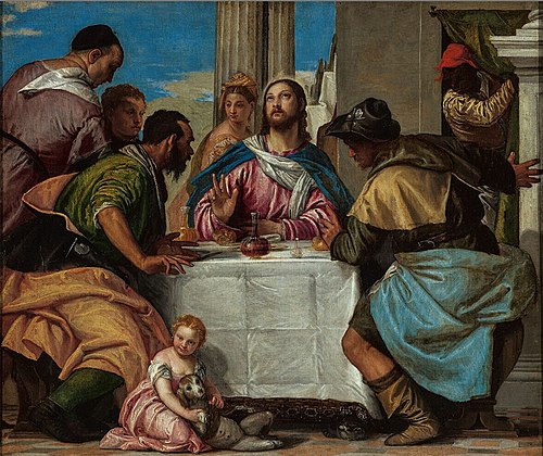 Supper at Emmaus, 1567, Paolo Veronese