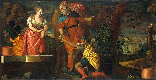 Rebecca at the Well, 1585, Paolo Veronese