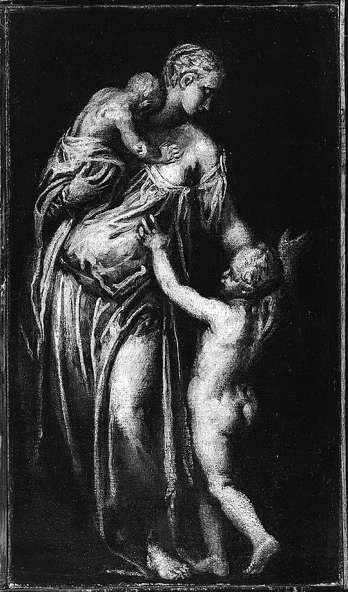 Allegorical Figure of Charity, , Paolo Veronese