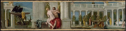 Jupiter and a Nude, , Paolo Veronese