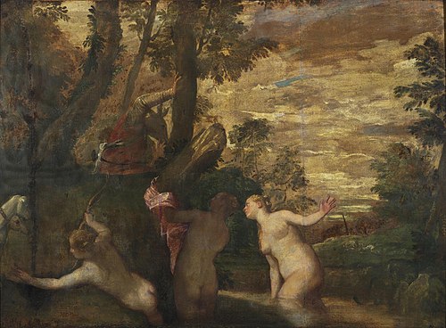 Diana and Actaeon, 1560, Paolo Veronese