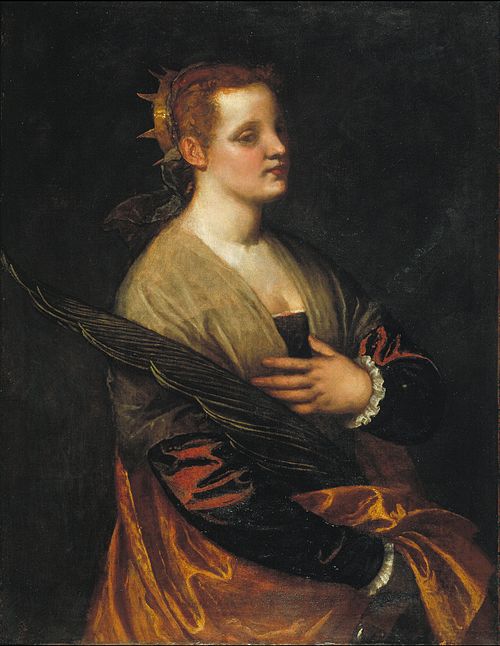 Saint Catherine, 1580, Paolo Veronese