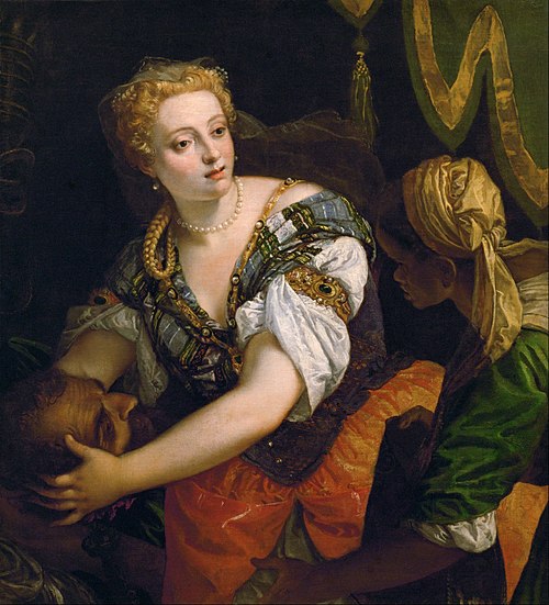 Judith with the Head of Holofernes, 1580, Paolo Veronese