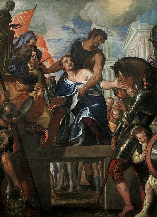 The Martyrdom of Saint Mennas, 1580, Paolo Veronese