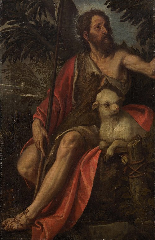 Saint John the Baptist, 1580, Paolo Veronese