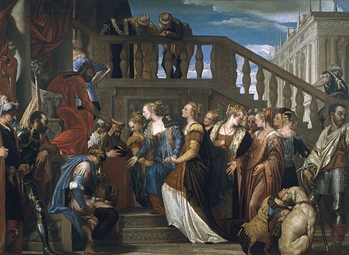Esther before Ahasuerus, 1555, Paolo Veronese