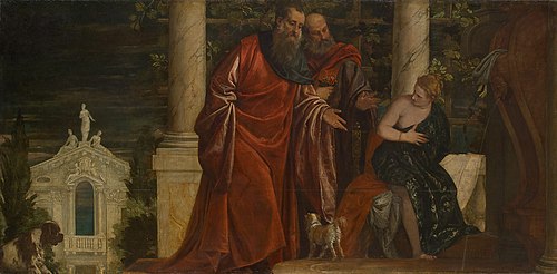 Susannah and the Elders, 1585, Paolo Veronese