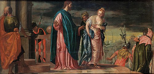 Christ and the Adulteress, 1585, Paolo Veronese