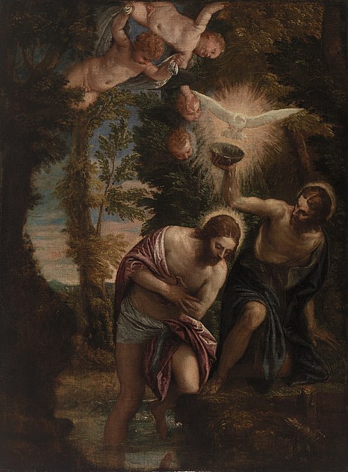 Baptism of Christ, , Paolo Veronese