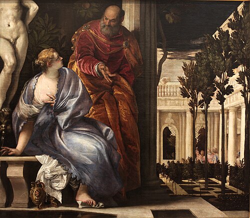 Bethsabée au bain, 1550, Paul Véronèse