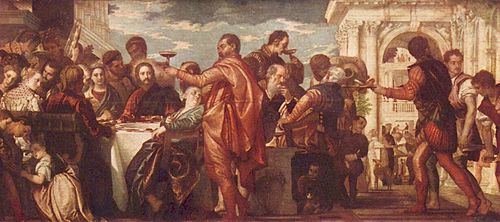 Les Noces de Cana, 1550, Paul Véronèse