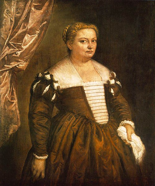 Bildnis einer (venezianischen) Dame, 1550, Paolo Veronese