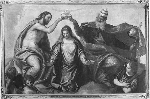 Die Krönung Mariae, 1558, Paolo Veronese
