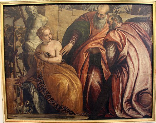 Suzanne et les Vieillards, 1580, Paul Véronèse