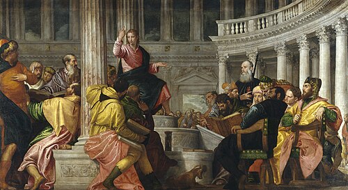 Christ Among the Doctors, 1560, Paolo Veronese