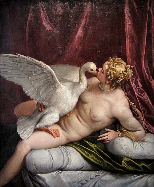 Leda et le cygne, 1580, Paul Véronèse