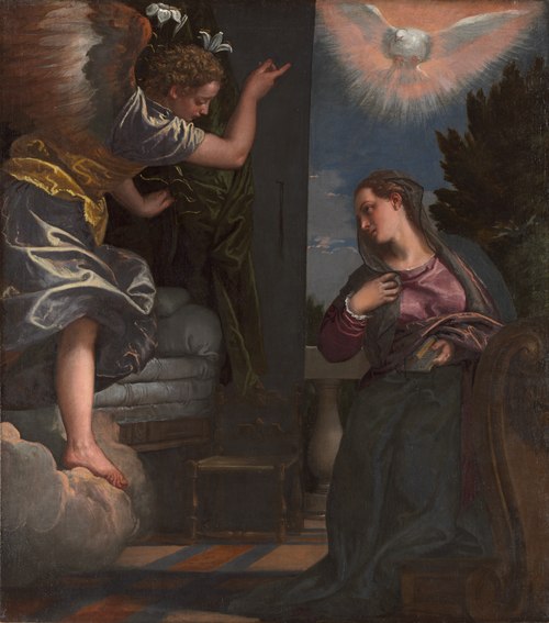 The Annunciation, 1580, Paolo Veronese