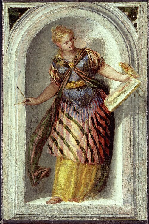 The Muse of Painting, 1528, Paolo Veronese