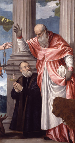 Fragment of the Petrobelli Altarpiece: The Dead Christ with Angels, 1563, Paul Véronèse
