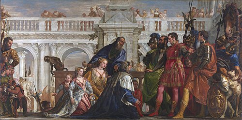 La Famille de Darius devant Alexandre, 1565, Paul Véronèse