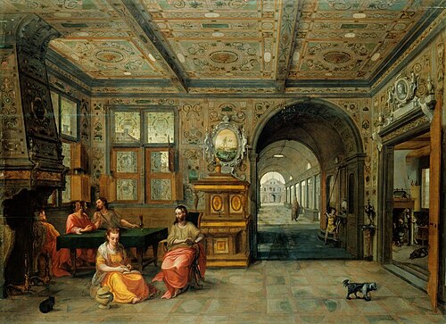 Christ in the House of Martha and Mary, 1566, Hans Vredeman de Vries