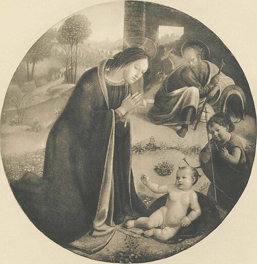 Madonna in Adoration, , Matteo Rosselli
