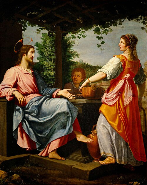 Christ and the Woman of Samaria, 1620, Matteo Rosselli