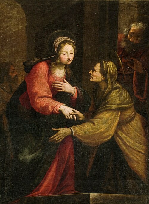 A Visitação, 1700, Matteo Rosselli