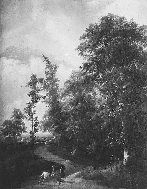 Waldweg, 1680, Jan Vermeer van Haarlem le jeu