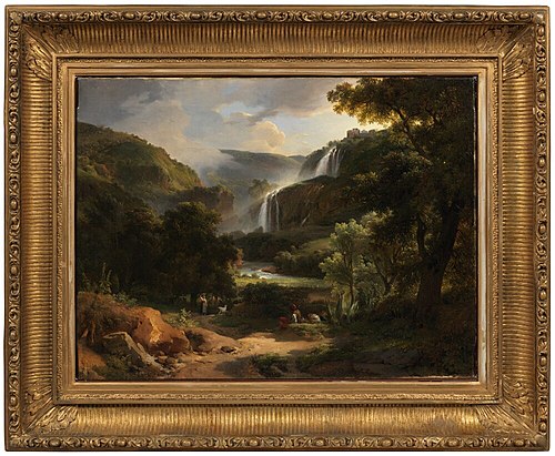 Marmore Falls, Near Terni, Italy, 1820, Achille Etna Michallon
