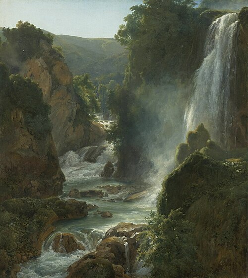 La Cascade, 1812, Achille Etna Michallon