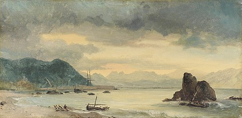 Vue d'un port sicilien, 1812, Achille Etna Michallon