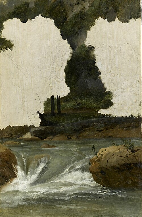 Cascade, 1812, Achille Etna Michallon