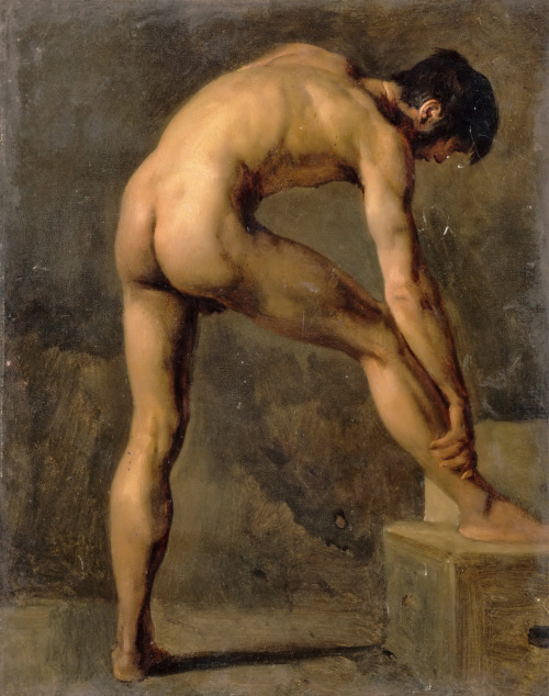 Étude d'homme, 1812, Achille Etna Michallon