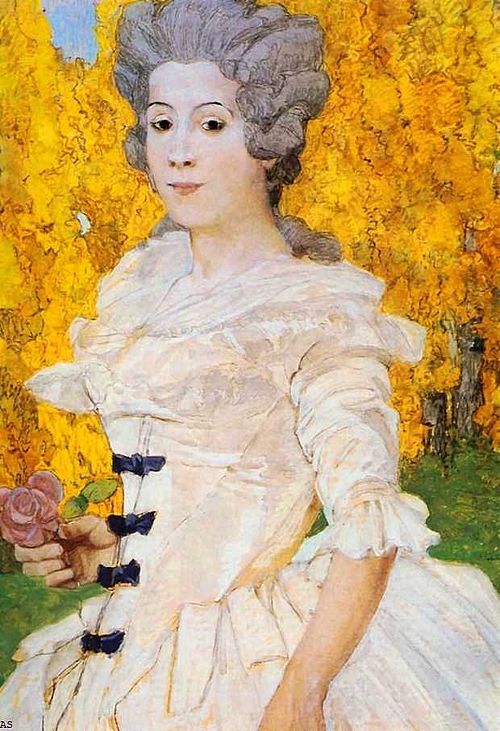 A marquise, 1908, Alexandre Golovine