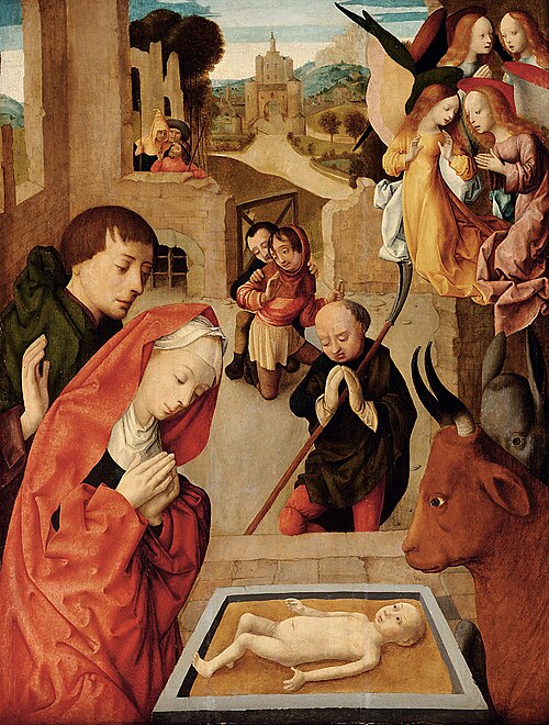 Birth of Christ, 1500, Maître de la Virgo inter Virgi