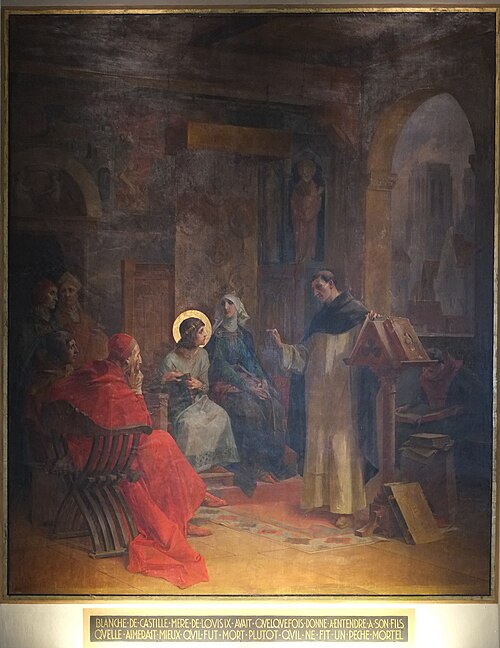 Saint Louis et Blanche de Castille, 1904, Martin Feuerstein