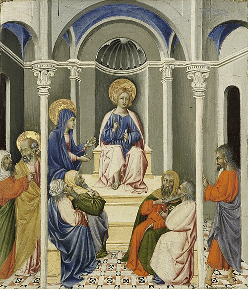 Christ Disputing in the Temple, 1454, Giovanni di Paolo
