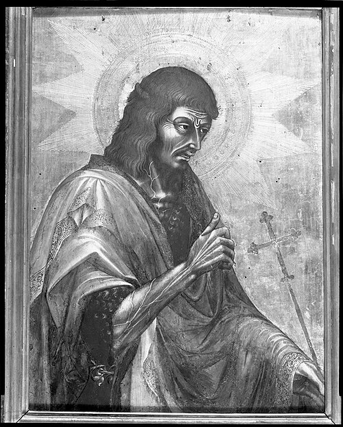 Saint John the Baptist, , Giovanni di Paolo