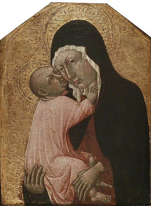 The Virgin and Child, , Giovanni di Paolo