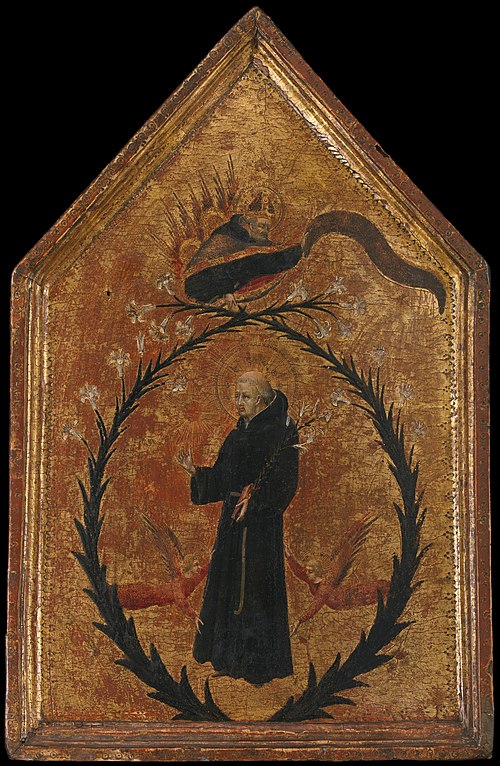 The Exultation of Saint Nicholas of Tolentino, 1450, Giovanni di Paolo