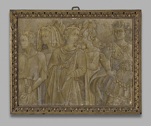 Triumph of Love (?), 1460, Giovanni di Paolo