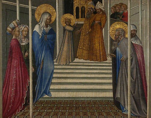 The Presentation of the Virgin, 1447, Giovanni di Paolo