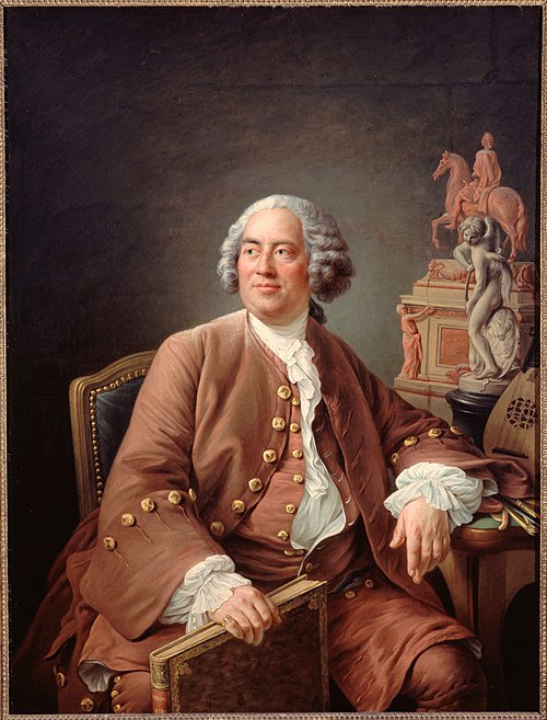 Portrait du sculpteur Edme Bouchardon (1698-1762), 1758, François-Hubert Drouais